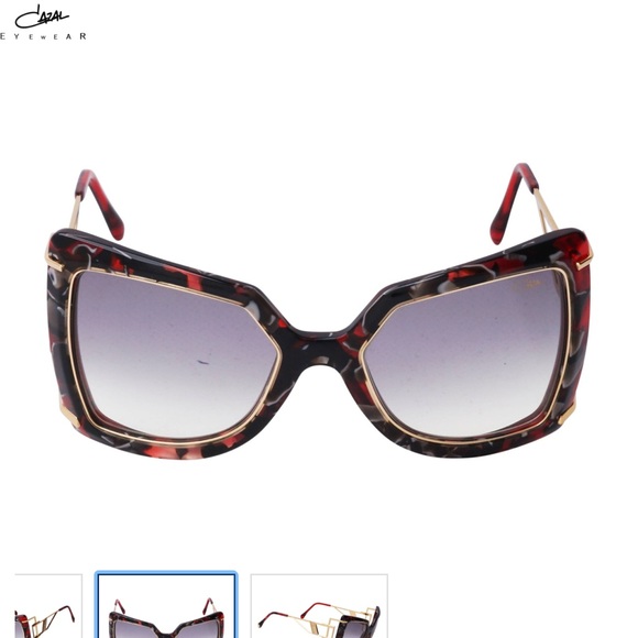 Excluded Cazal Sunglasses, New 350 - Picture 4 of 5